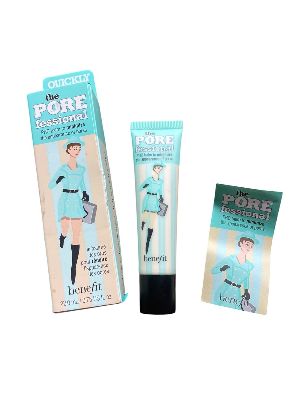 New Benefit The POREfessional Primer - Aqua Blue Packaging, Sealed .75oz